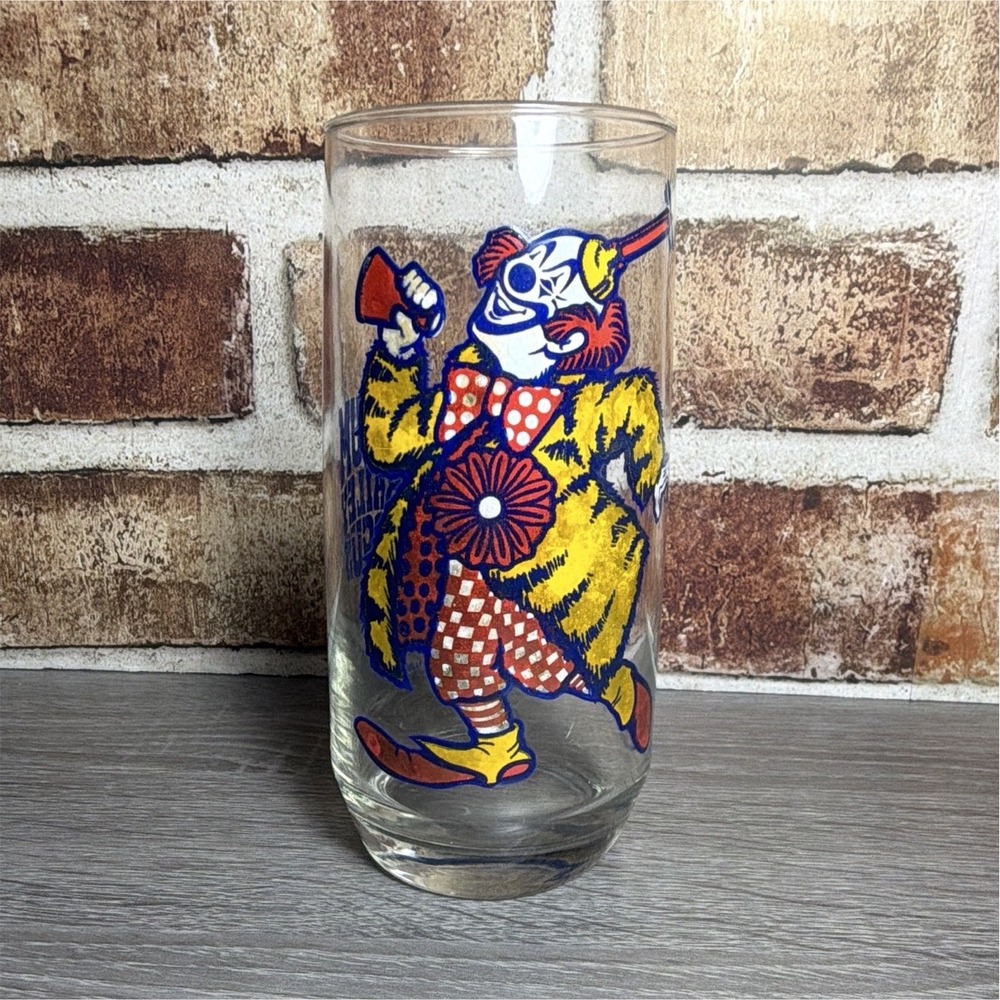 1976 Ringling Bros Barnum & Bailey Circus Collector Series One #8 Glass Tumbler